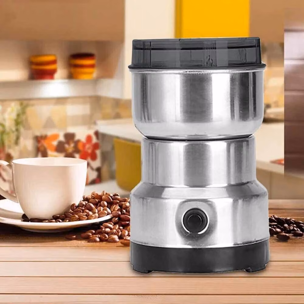 SPETLEK Electric Coffee and Nut Grinder in Silver Stainless Steel – 5