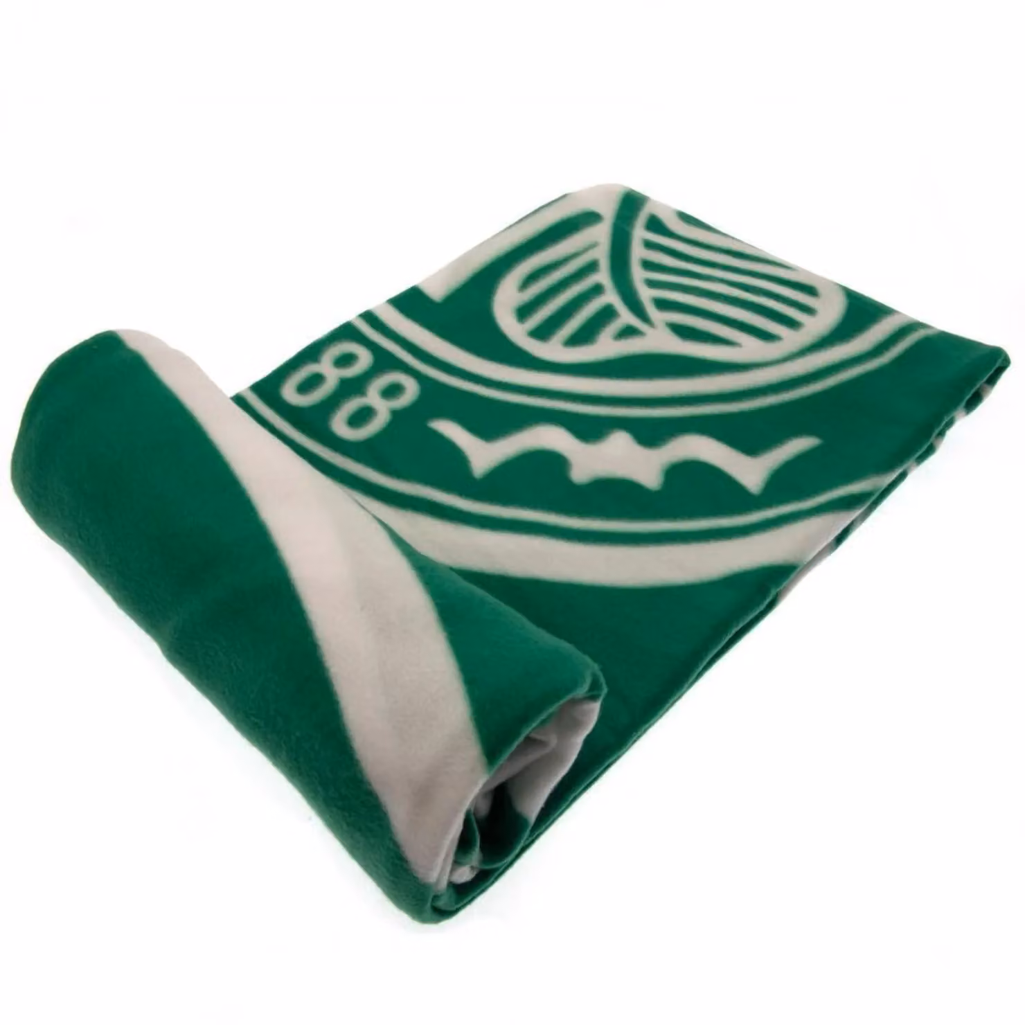 Celtic FC Crest Fleece Blanket in Green – 2