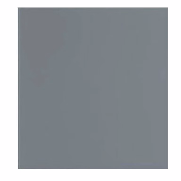 SIA Grey Toughened Glass Kitchen Splashback, W: 60 cm, H: 75 cm