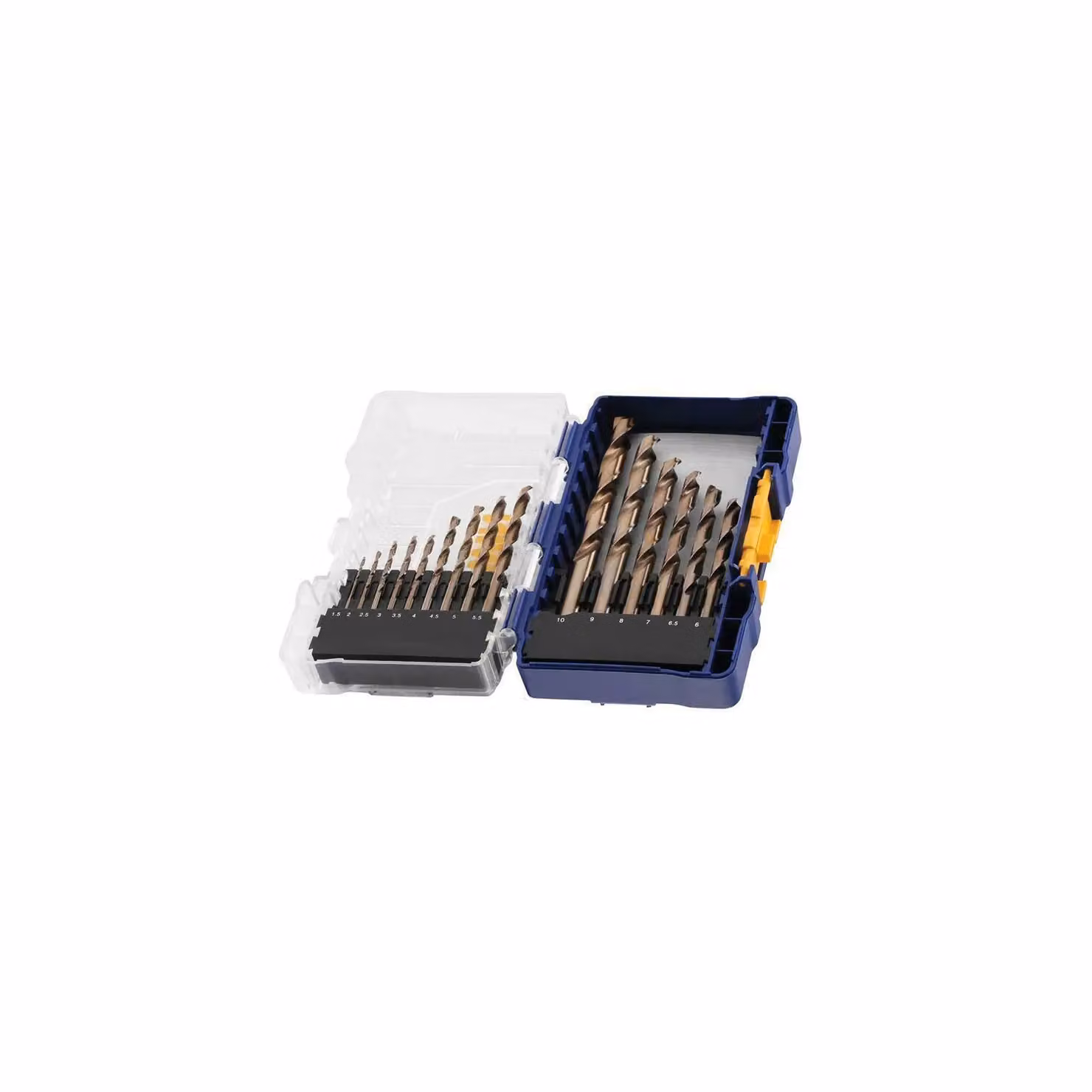 IRWIN 15 Piece HSS Cobalt Twist Drill Bit Set in Brown and Gold – 2