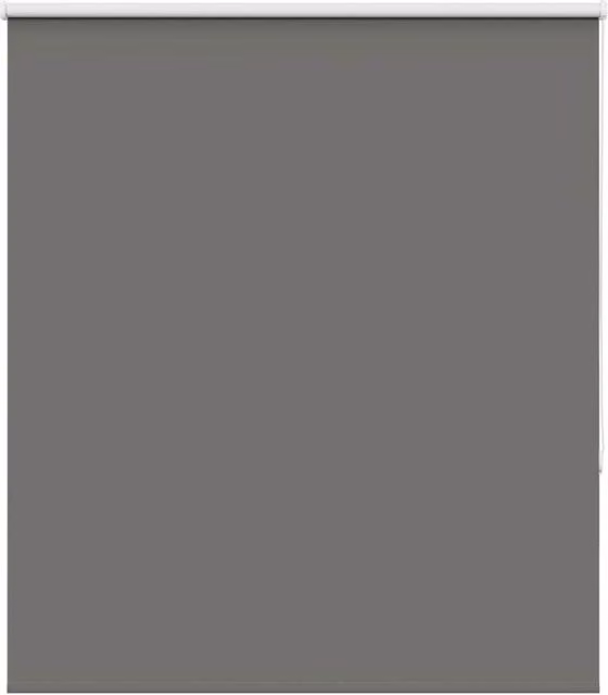 Berkfield Home Grey Blackout Roller Blind, Thermal Insulating Polyester, W: 140 cm, H: 175 cm – 1