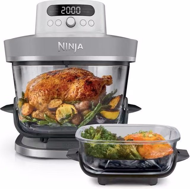 Ninja Crispi Pro 5-in-1 Glass Air Fryer AS090UKWH, White – 1