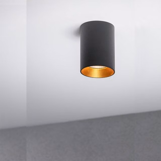 CGC Lighting Jessica Round Ceiling Downlight with Reflector in Black