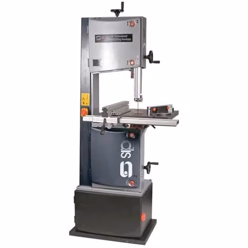 SIP 14 inch Benchtop Wood Bandsaw with Grey Cast Steel Tilt Table, 1500W, 230V, 235mm Cutting Height – 1