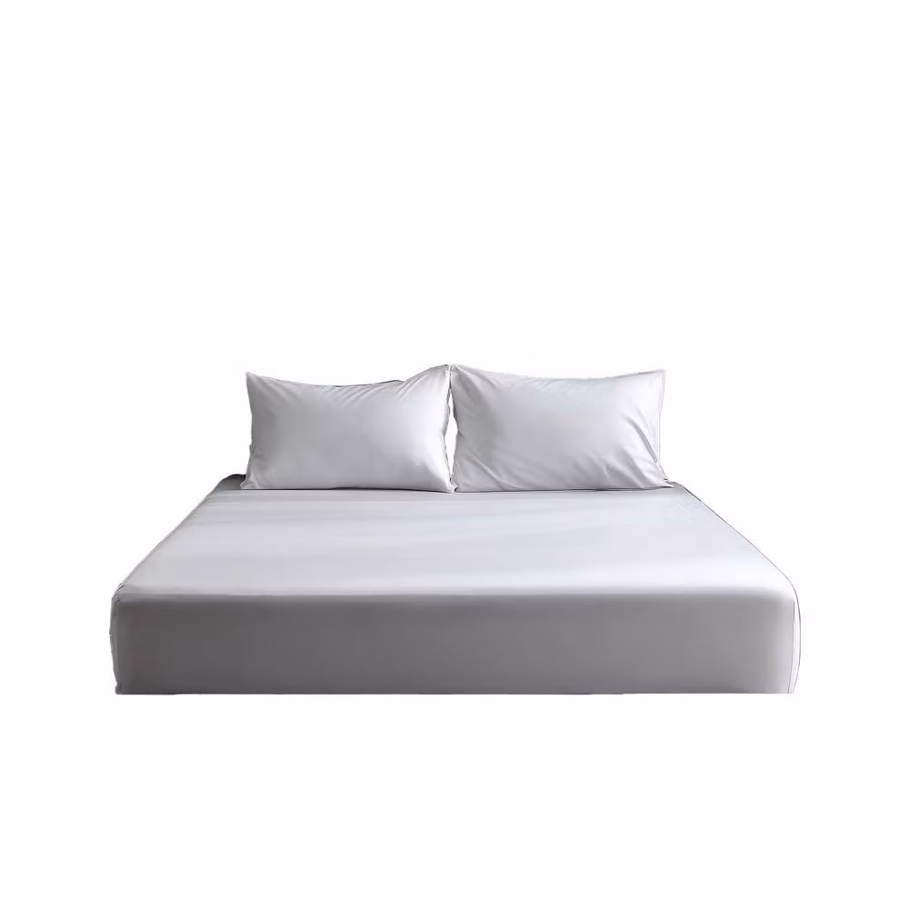 Snug City White 200 Thread Count Cotton Double Fitted Sheet with 40cm Extra Deep Skirt, W/D/H: 140 x 200 x 40 cm – 2