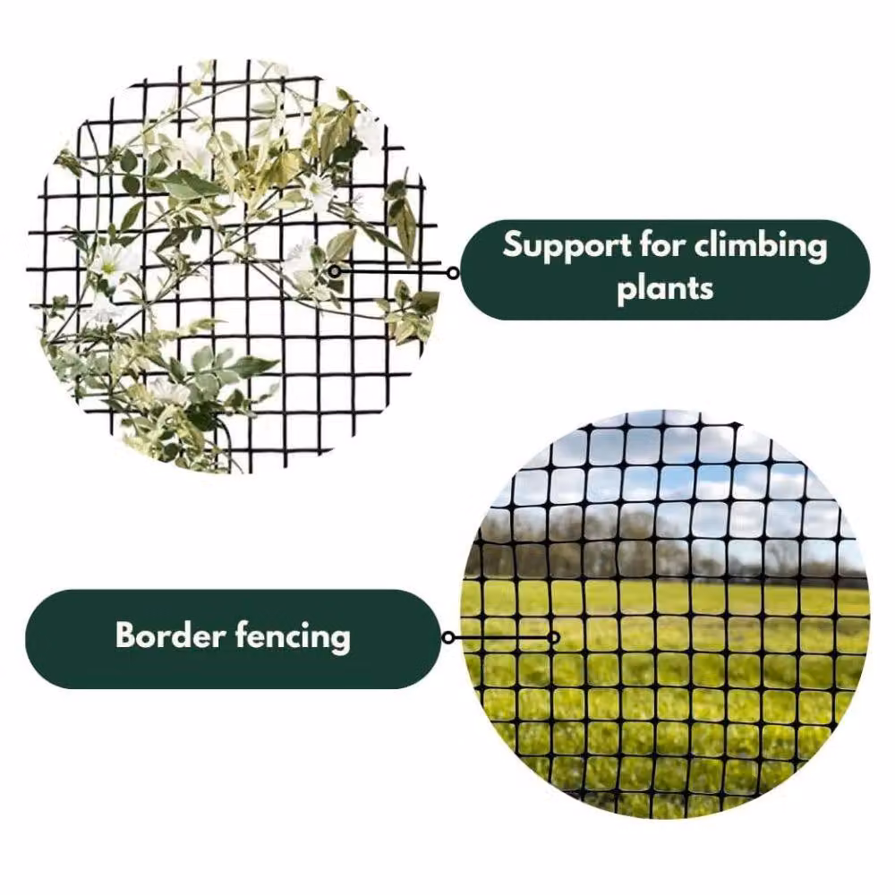 Marco Paul Multi Purpose Green Garden Mesh Mat, W: 1 m, L: 5 m – 3