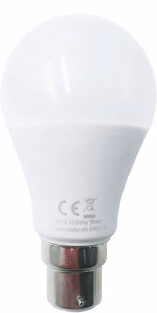Livingandhome 8W LED Globe Bulb, Warm White 3000K, White