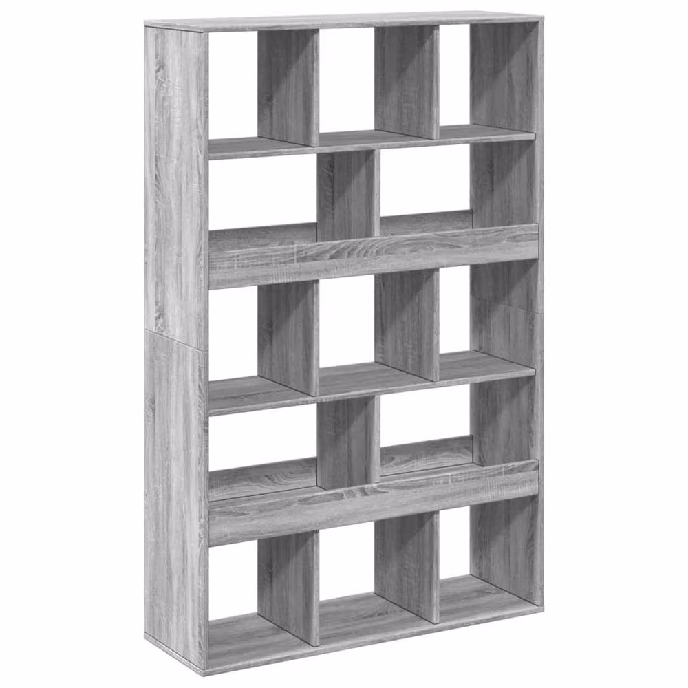 Berkfield Home Sonoma Room Divider in Grey, W/D/H: 100 x 33 x 156.5 cm – 3