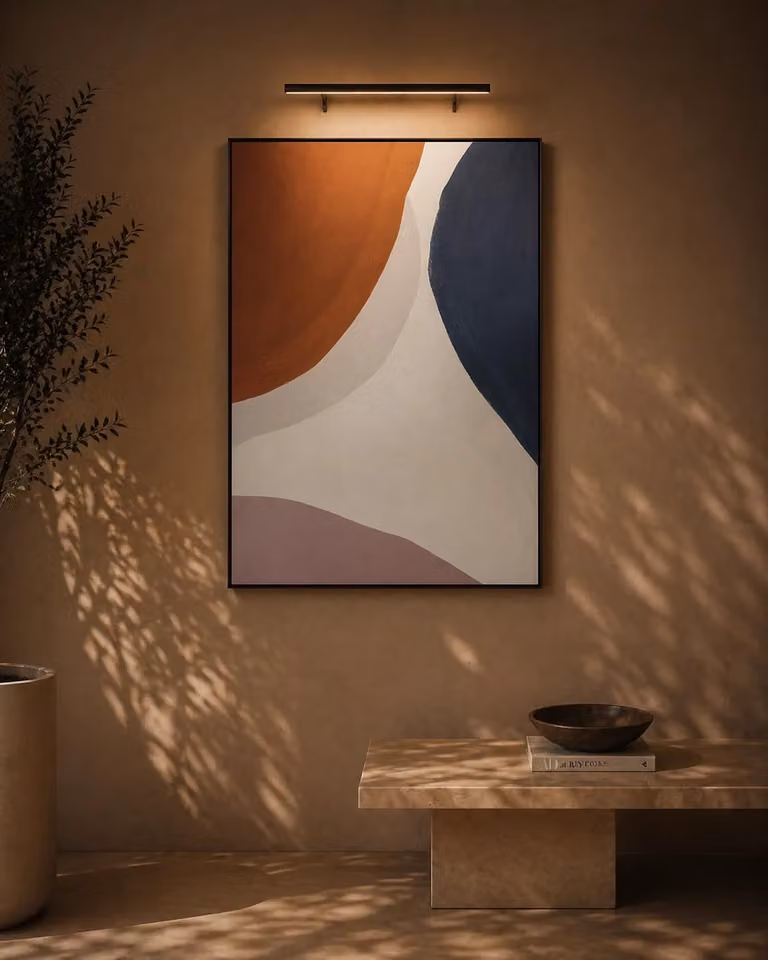 Tommy Franks Epoch Modern Abstract Canvas Wall Art, Multicolour and Black, W: 120 cm, H: 80 cm