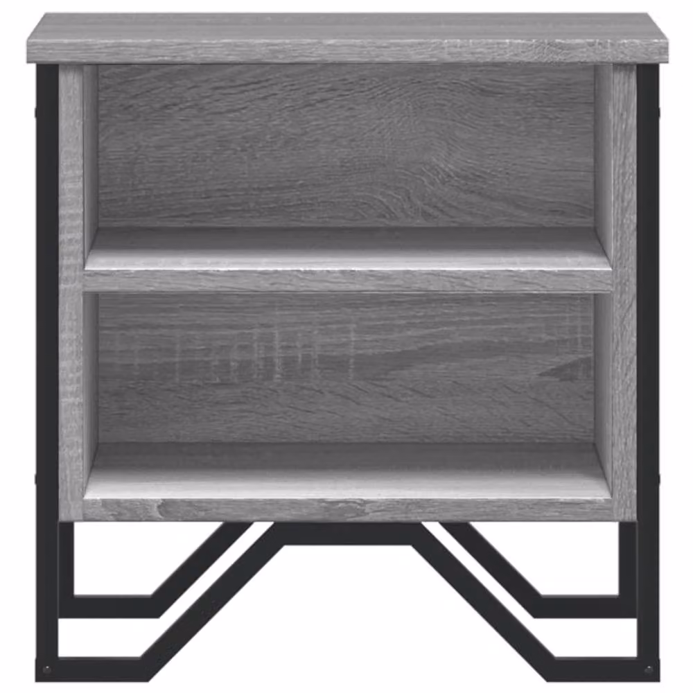 Berkfield Home Grey Sonoma Bedside Cabinet in Engineered Wood W/D/H: 40 x 30 x 40 cm – 5