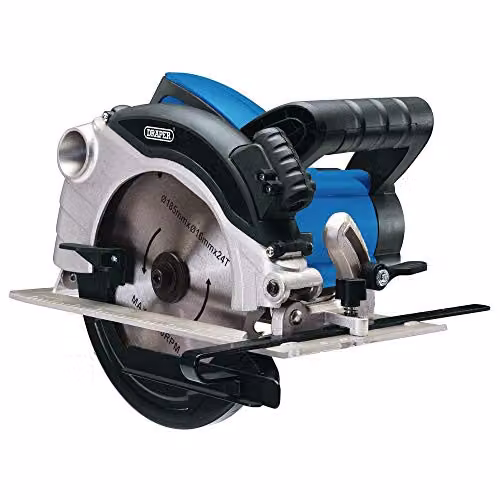Draper 56791 185mm Blue 1300W Mains Circular Saw
