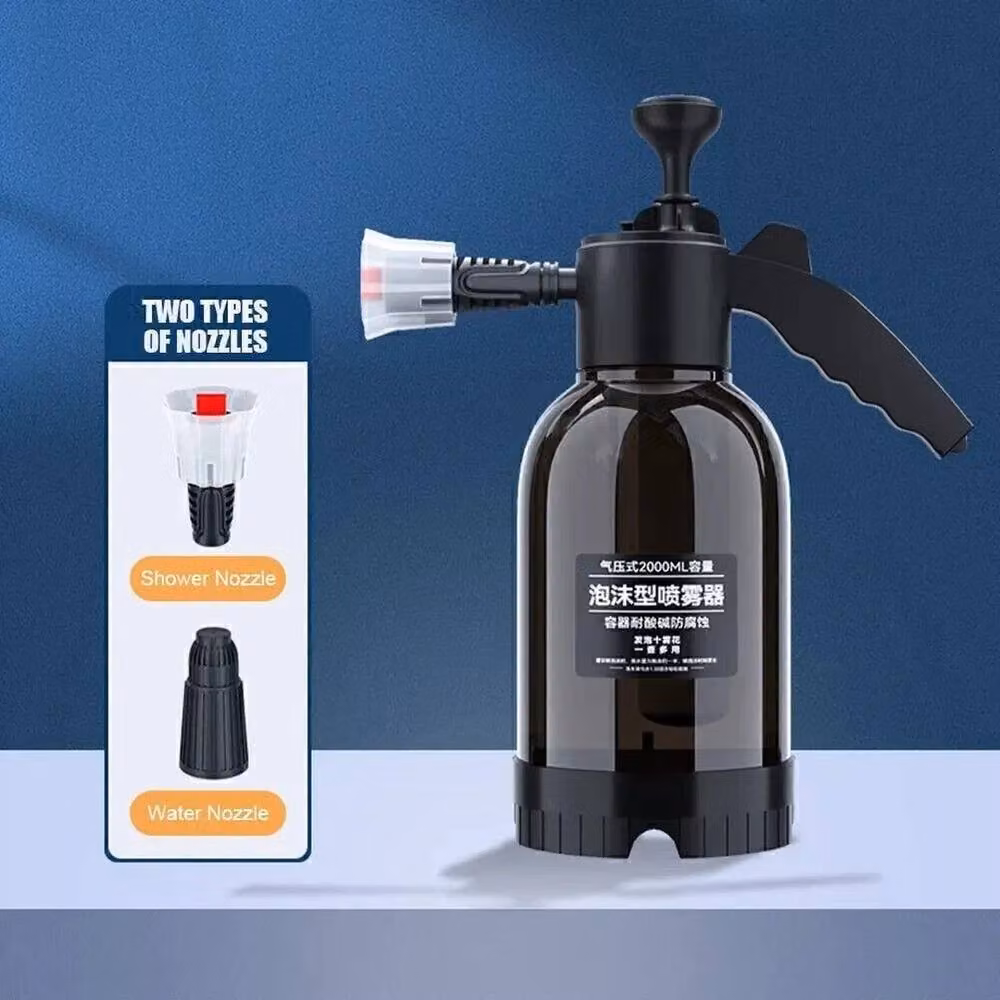 Havendro Black Manual Pressure Car Wash Foam Sprayer, 2L – 4