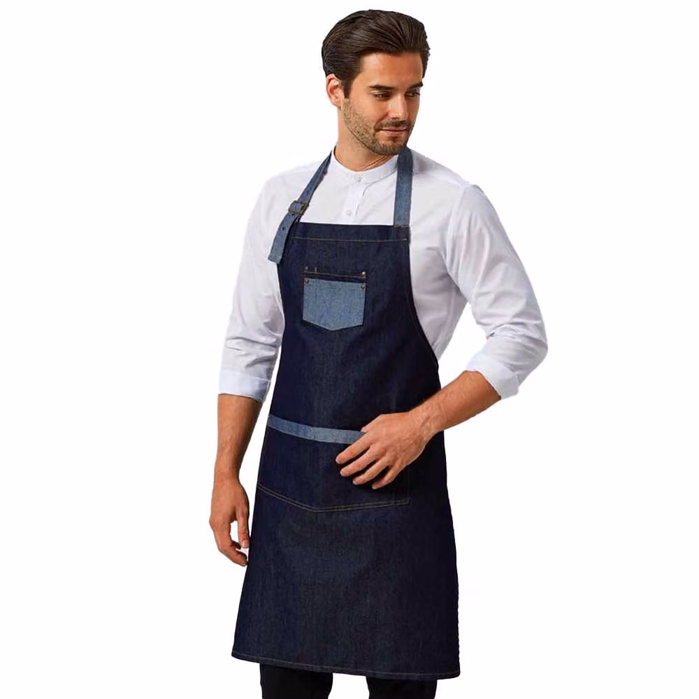 Premier Full Apron in Indigo Blue – 2