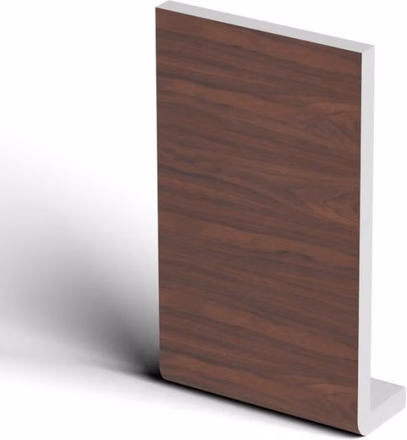 Freefoam Brown Plastic Fascia Capping Board, W/D/H: 17.5 x 10 x 175 mm