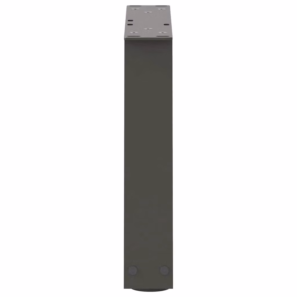 Berkfield Home V-Shape Dining Table Legs, 2 Piece Steel Set in Anthracite Black, W: 40 cm, H: 30-31.3 cm – 5