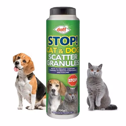 Doff Stop! Cat and Dog Scatter Granules Repellent, 700g Shaker Pack – 2