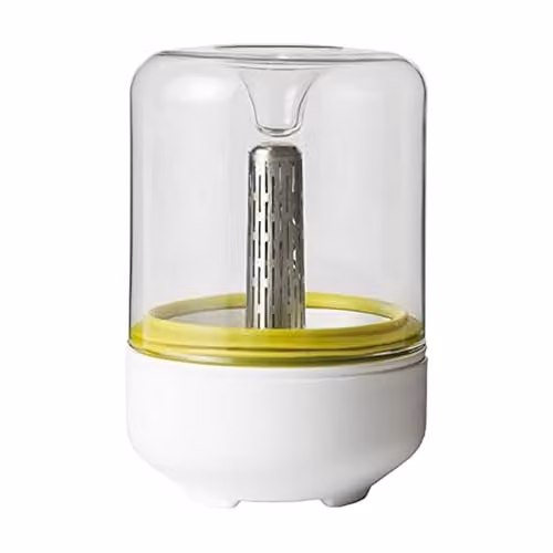 Chef'n Countertop Sprouter Kitchen Sprouting Kit with Glass Jar, White