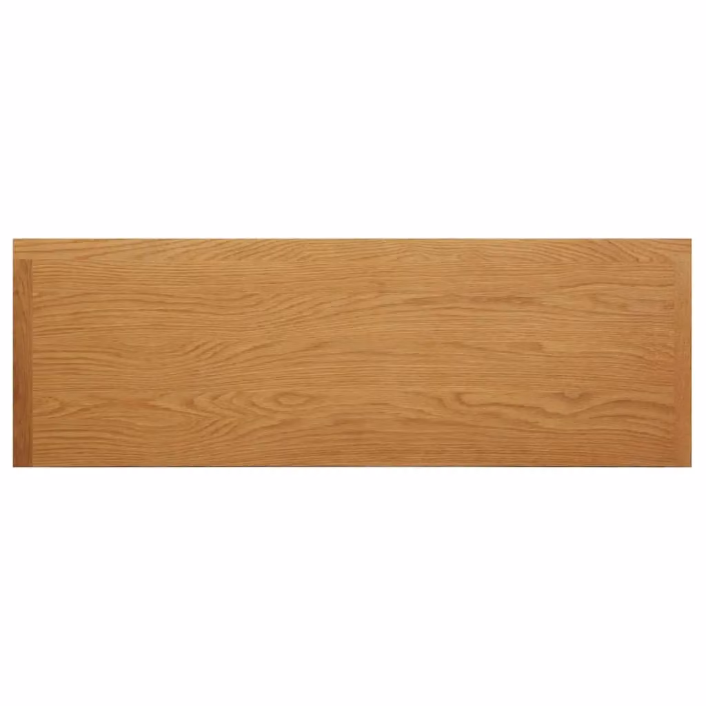 Berkfield Home Solid Oak Wood Dressing Table in Brown, W/D/H: 110 x 40 x 75 cm – 2