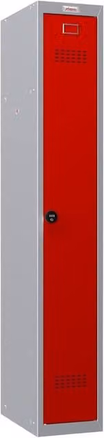 Phoenix Safe Company PL1133GRC Personal Locker in Red with Combination Lock, H 180 cm x W 100 cm – 1