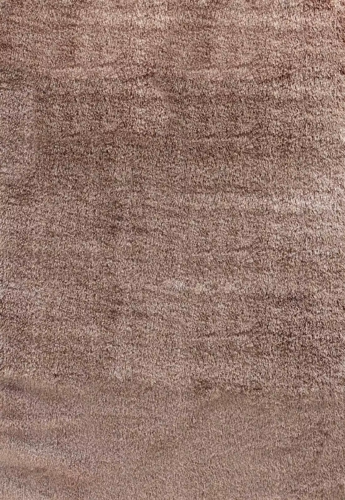 Desire Rugs Modern Soft Plain Shimmer Shaggy Area Rug in Bronze, W: 80 cm, D: 150 cm – 2