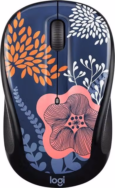 Logitech M317 Wireless Mouse in Multicolour Blue