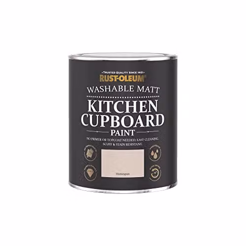 Rust-Oleum Matt Kitchen Cupboard Paint in Pink, 0.75 l – 3