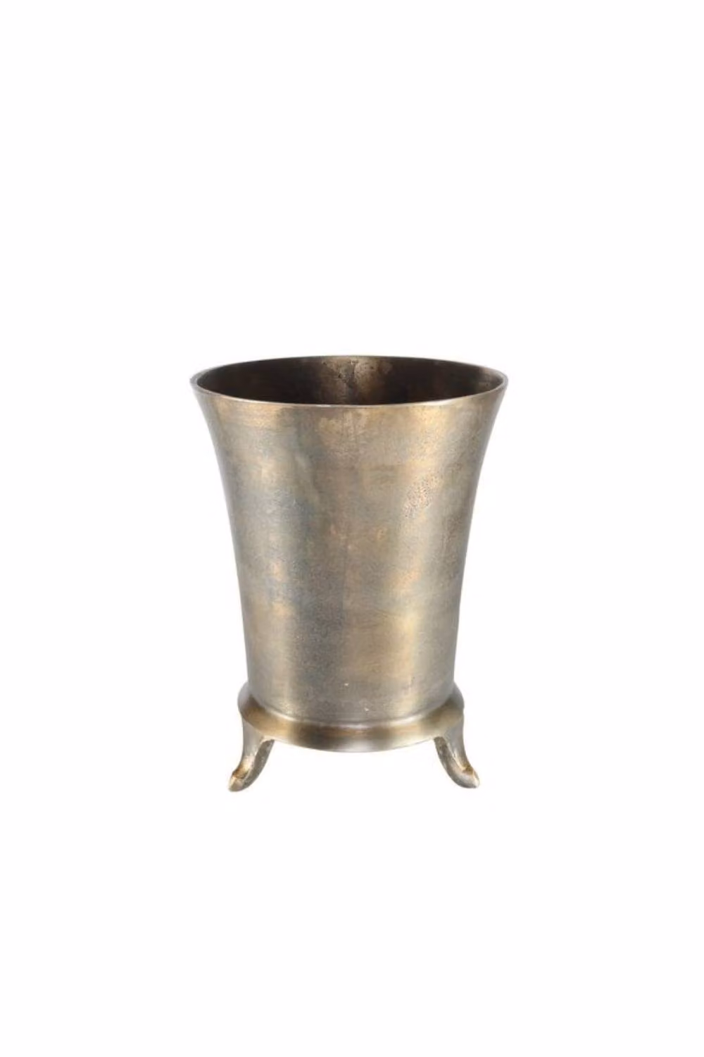 KDMD Antique Gold Poseidon Metal Tabletop Planter, Diameter: 24 cm, Height: 31.5 cm – 2