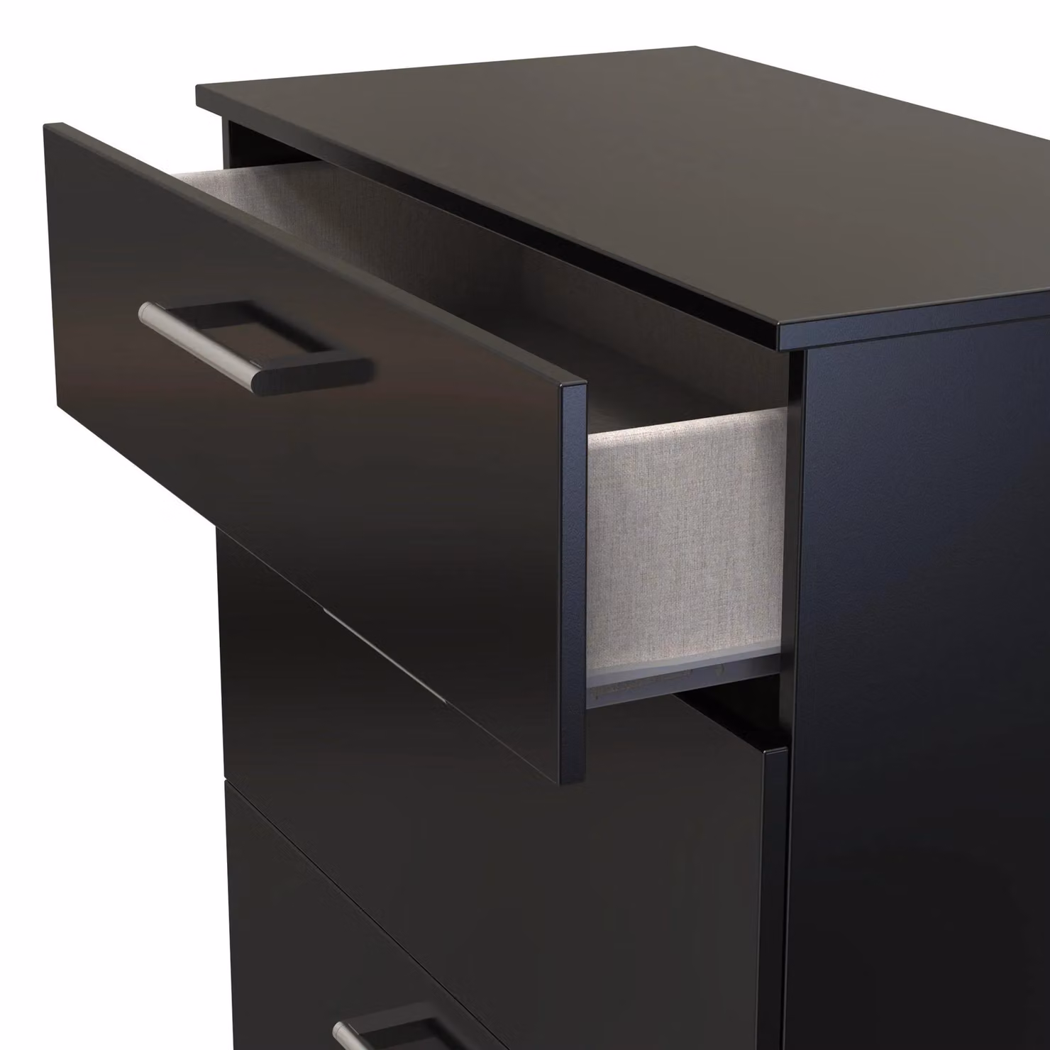 Swift Devon 3 Piece Bedroom Set in Black Matt – 1