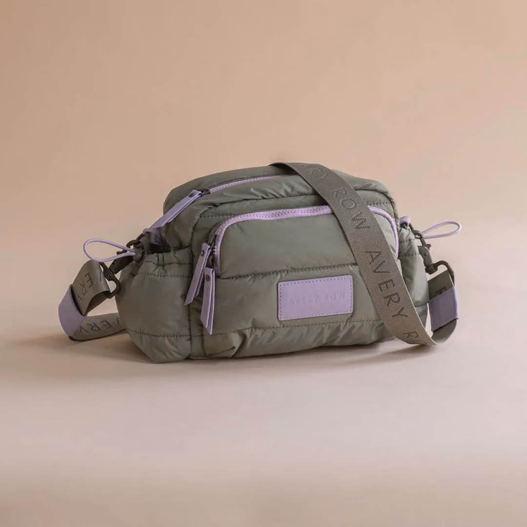 Avery Row Pram Organiser Bag in Green – 2