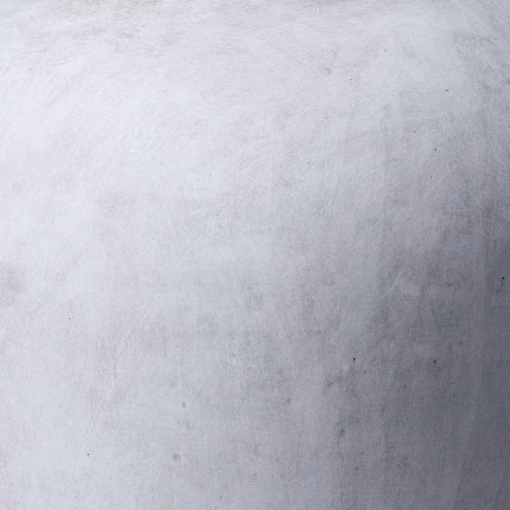 Wyld Haus Terra White Large Stoneware Textured Bottle Vase, H 42 cm x W 14 cm x D 14 cm – 3