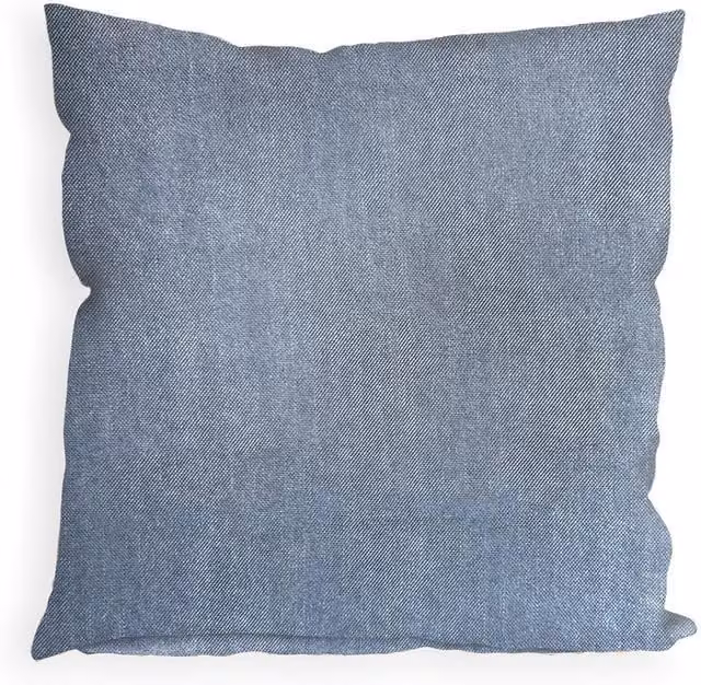 Livinluxury Jumbo Square Water-Repellent Indoor Outdoor Cushion in Summer Grey