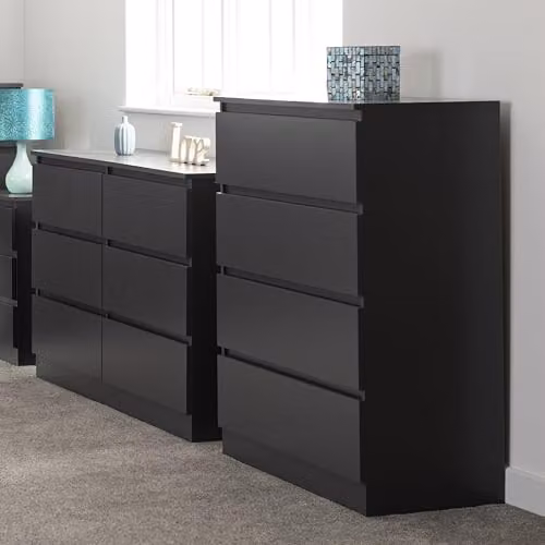 Seconique Malvern 4 Drawer Chest in Grey – 5