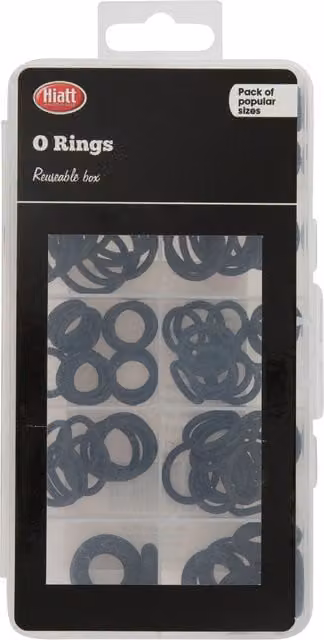 Hiatt Value Kit O Rings in Black