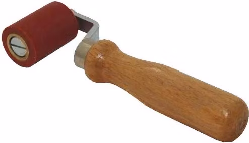 ClassicBond Stainless Steel Hand Rollers in Red