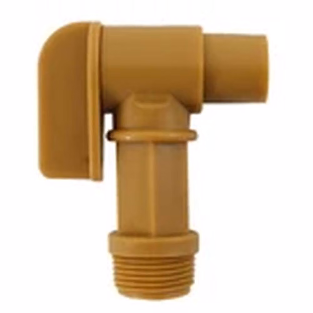 Havendro Yellow Plastic Barrel Tap 3/4" BSP Acid and Alkali Resistant Drum Faucet – 3