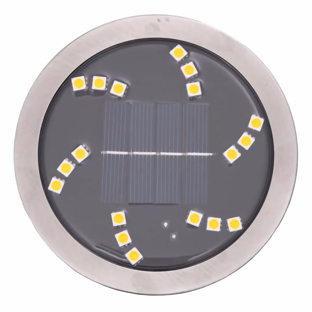 Berkfield Home Solar Ground Lights with Ground Spikes, 4 Pack, Black, Warm White – 4
