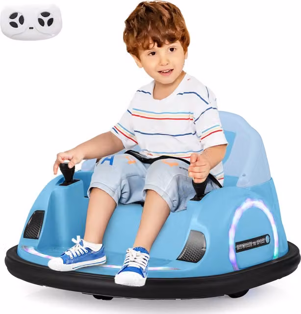 Costway Blue Electric Ride On Twist Car