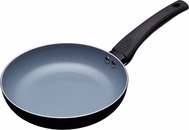 MasterClass Ceramic Non-Stick Aluminium Frying Pan, 20cm, Black or Grey – 1