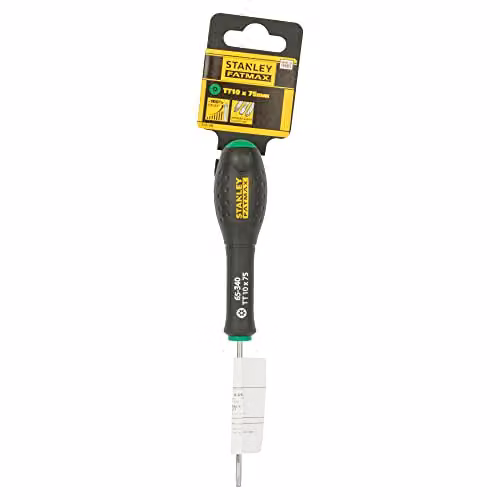 Stanley Fat Max Torx Screwdriver TT10x75mm, Black/Green, 50 Pack – 1