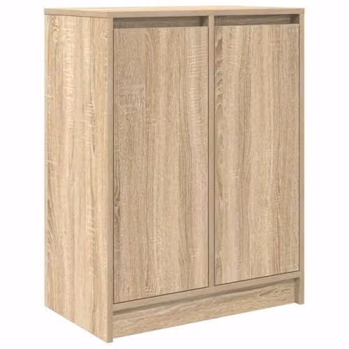 vidaXL Sonoma Oak Sideboard in Brown, W/D/H: 57 x 34 x 76 cm