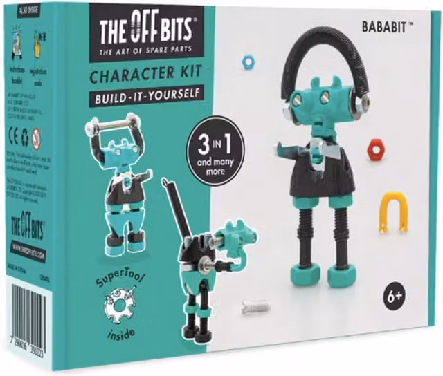 OffBits BabaBit Build it Yourself Green Creative Robotics and Coding Toy