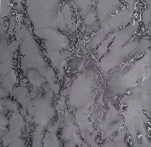 Arthouse Carrara Marble Effect Wallpaper in Grey, Abstract Modern Design, Roll 10.05m x 0.53m