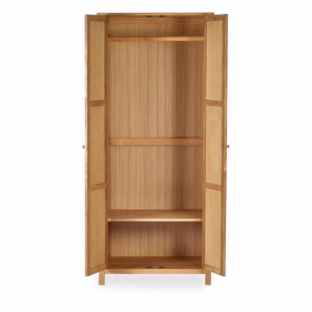 Cheshire Premium Ridgeway Wardrobe in Light Oak – 2