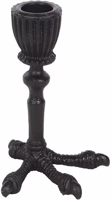 Something Different Raven Claw Taper Candle in Black