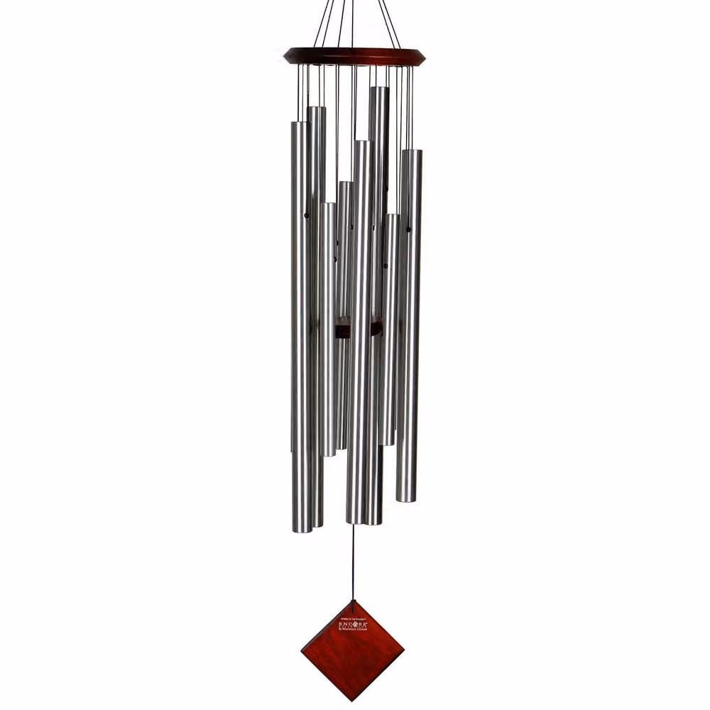Woodstock Chimes Chimes of the Eclipse Wind Chime in Silver – 2