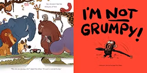 Grumpy Monkey by Suzanne Lang, Puffin Paperback Book, Multicolour – 3