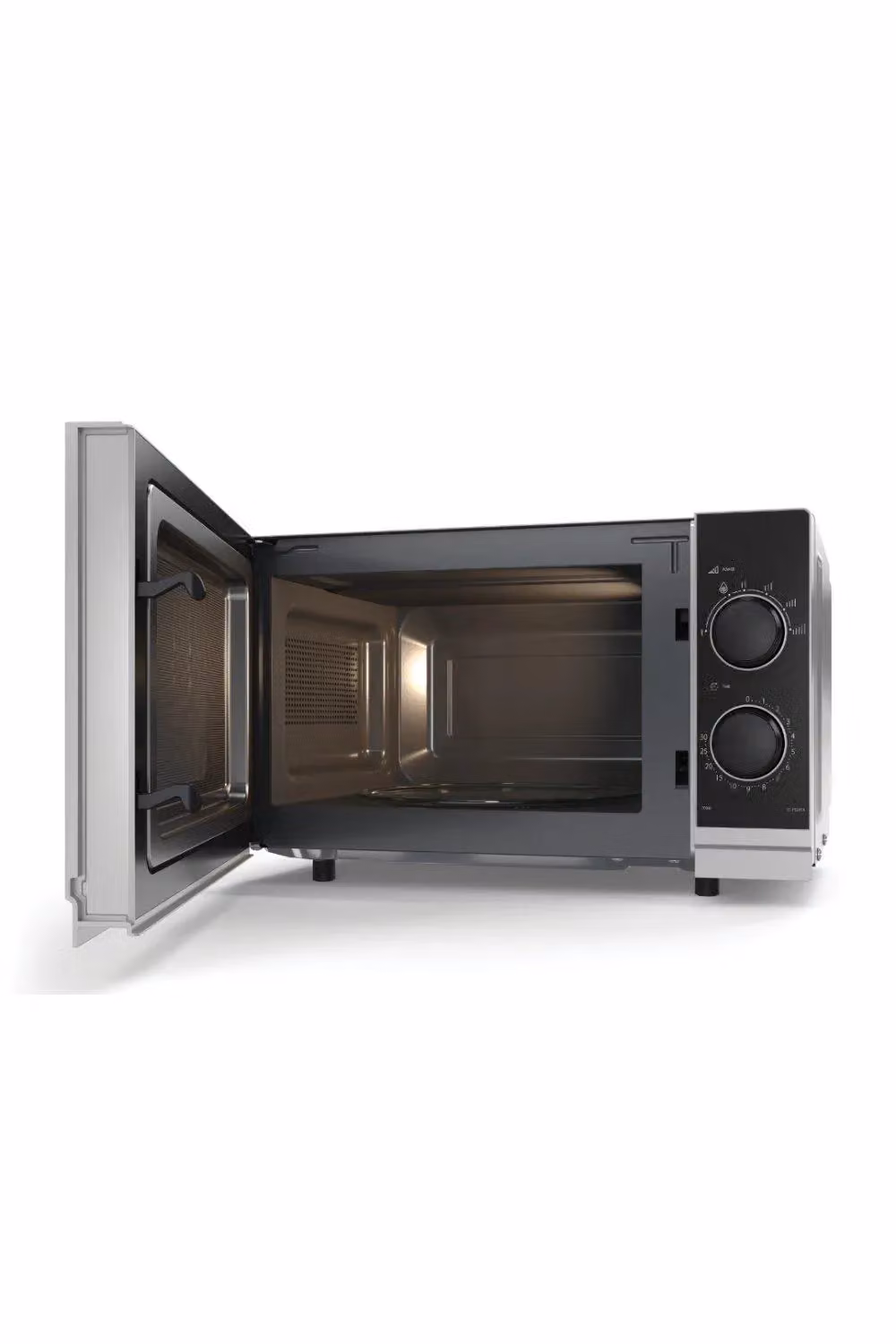 Sharp 20L Solo Countertop Microwave Oven 700W in Silver – 2