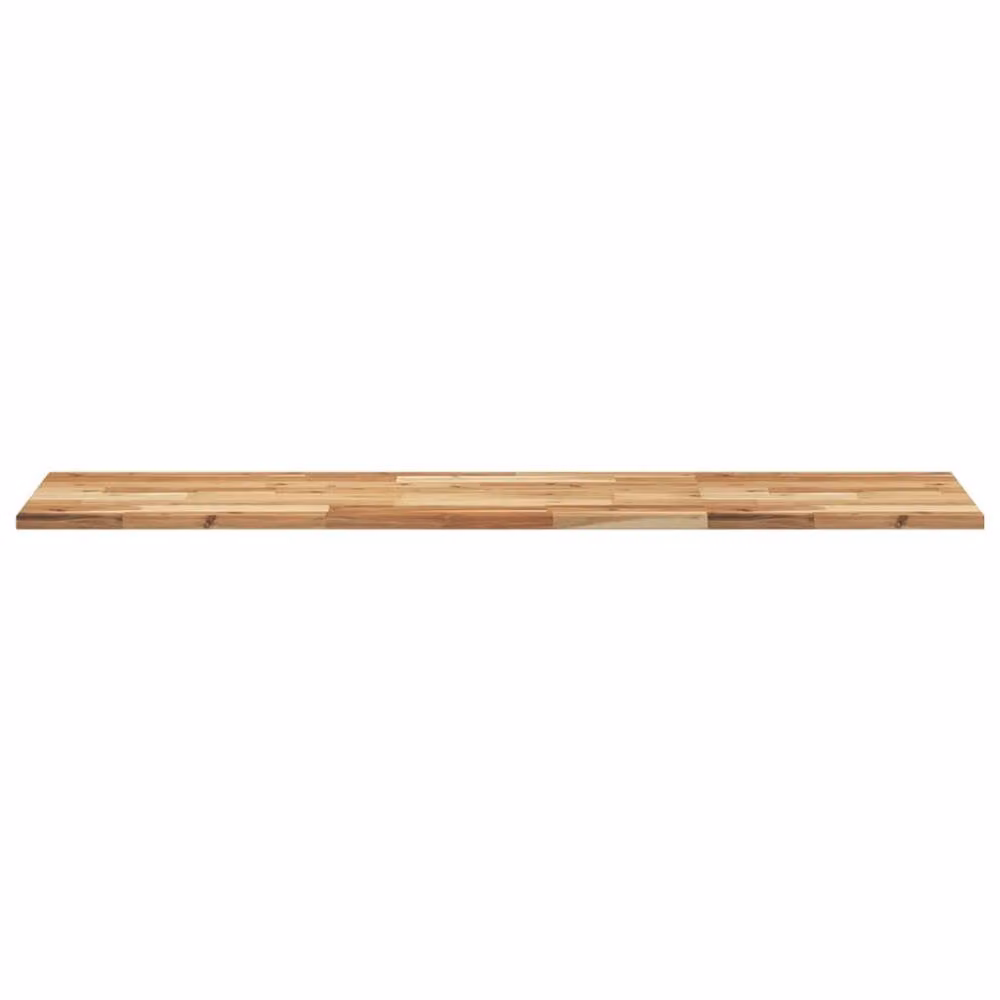 Berkfield Home Rectangular Solid Wood Acacia Table Top, Brown, W: 160 cm, D: 40 cm, H: 2 cm – 2