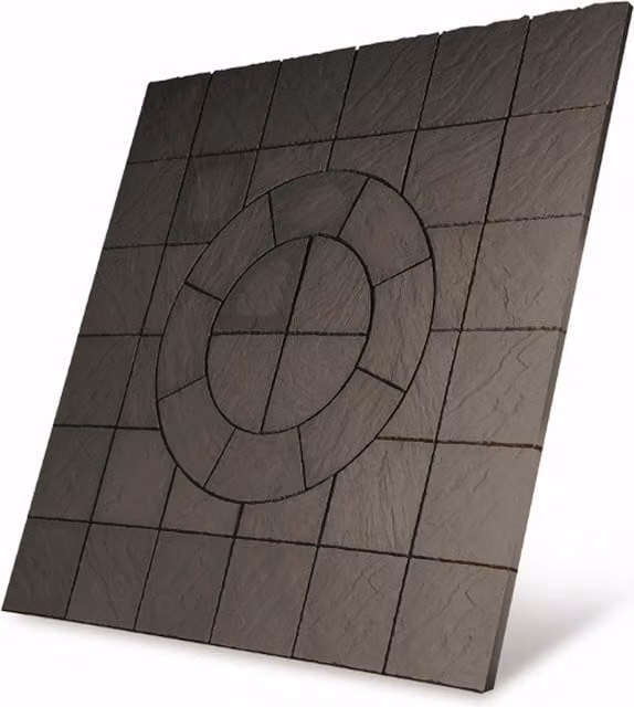 Bowland Stone Chalice Circle 2.7m Grey Stone Look Paving Kit