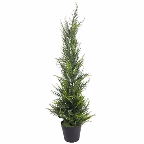 Green Leaf Artificial Cedar Cypress Conifer Tree – 1